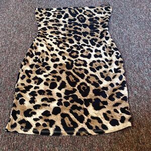 Bear dance medium strapless dress